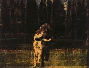 Edvard Munch Forest oil